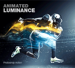极品PS动作－光效撩动(GIF动画/含高清视频教程)：Gif Animated Luminance Photoshop Act